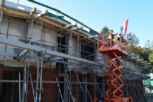 Viering hoogste punt zorgcomplex Tusselerhof
