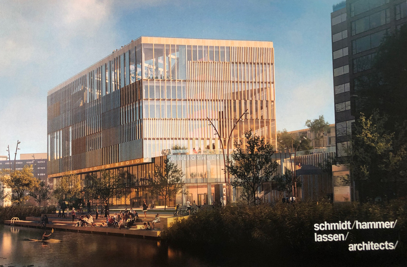 Een optimistisch gebouw voor de gemeente Dordrecht